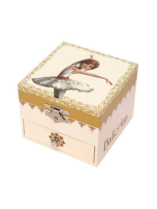 Trousselier Wooden Music Box Ballerina