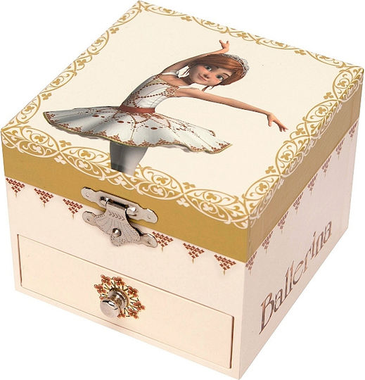 Trousselier Музикална кутия Ballerina 1бр Екрю