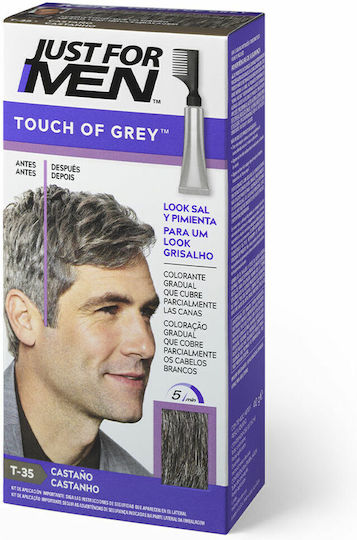Just For Men Touch Of Gray Șampon Colorant Fără Amoniac Cafeniu 40gr