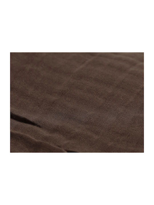 Jollein Σελτεδάκι από Μουσελίνα Chestnut 120x120εκ.