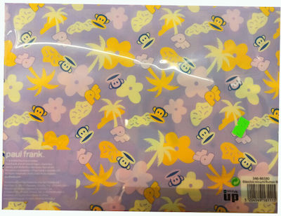 Paul Frank Folder with Button for Paper A4 Multicolour