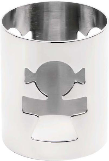 Alessi Δαχτυλίδι Πετσέτας Inox Γκρι