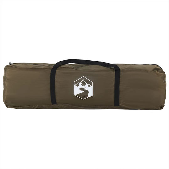 vidaXL Fishing Tent Green for 4 People 298x236x152cm