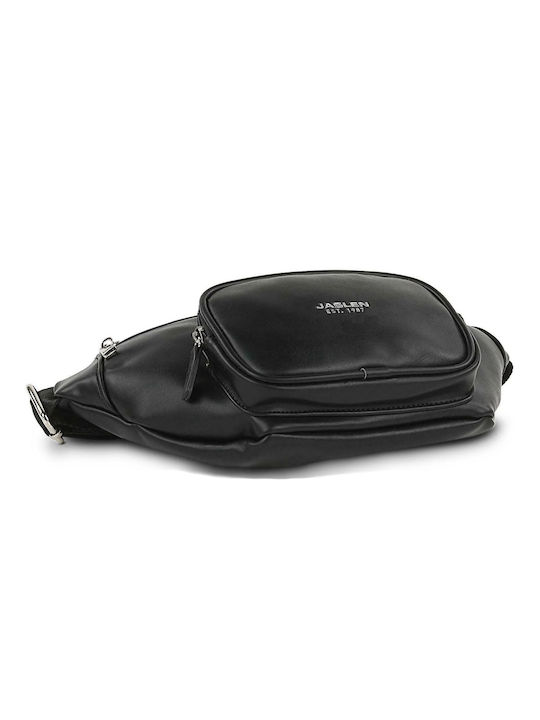 Jaslen Schwarze Bauchtasche 95010-01