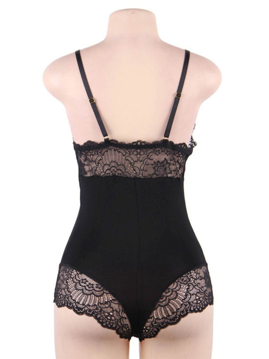 Subblime Sexy Bodysuit mit Spitze Schwarz
