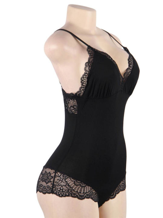 Subblime Sexy Bodysuit mit Spitze Schwarz