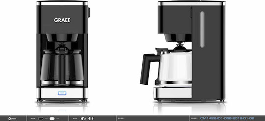 Graef FK402 Mașină de cafea cu filtru 1000W