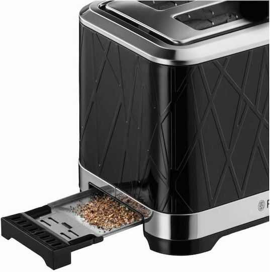 Russell Hobbs Structure Prăjitor de pâine 2 sloturi 1050W Negru