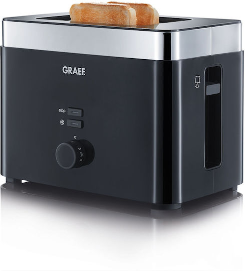Graef Graef Toaster 2 Schlitze 1000W Schwarze