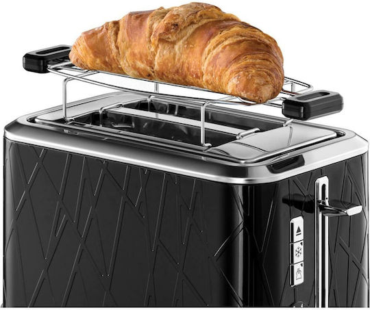 Russell Hobbs Structure Prăjitor de pâine 2 sloturi 1050W Negru