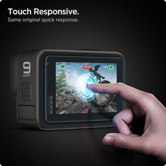 Spigen Glas.tr Slim + Film 2hundred Screen Protector for GoPro Hero 9 / Hero 10 / Hero 11 / Hero 12