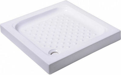 Karag Pătrat Porțelan Shower Maro 72x72x9cm