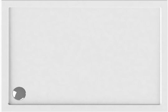 Karag Aktiv Flat Ορθογώνια Ακρυλική Ντουζιέρα 70x170cm Λευκή