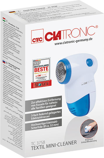Clatronic Tc 3758 Fabric Shaver White