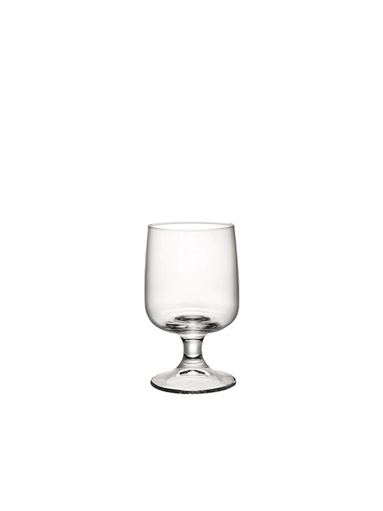 Bormioli Rocco Executive Set Gläser Wasser aus Glas Mit Stiel 287ml 3Stück