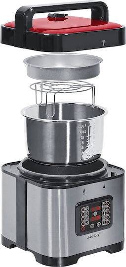 Steba DD 1 ECO Multifunktionskocher 900W mit Kapazität 5Es Roter