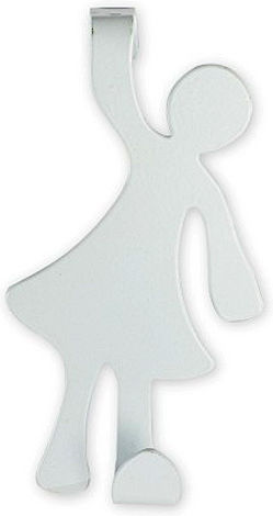 General Trade Türhaken Für Jungen Einzelplatz Metallisch 7x5x15cm