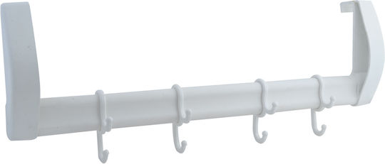 Homeplast Door Hook A00418 4 Slots Plastic A00418 40x5x16cm