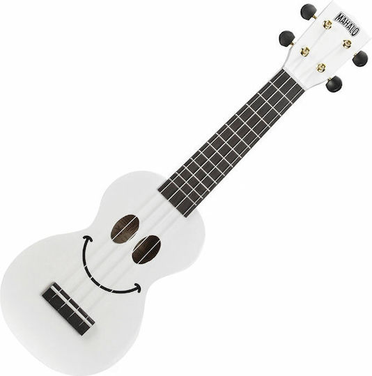 Mahalo U-Smile Series Soprano Γιουκαλίλι White