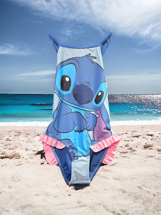 Difuzed Stitch Costum de baie pentru copii O singură bucată Albastru