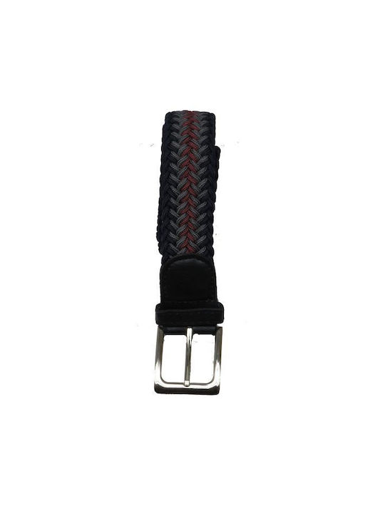 Privato LY0456 Men's Woven Belt Blue