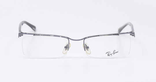 Ray Ban Ανδρικός Μεταλλικός Σκελετός Γυαλιών Ασημί RB6115 2507
