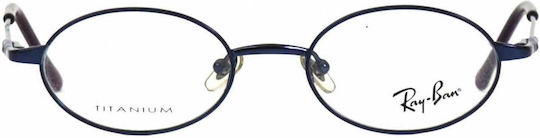 Ray Ban Γυναικείος Μεταλλικός Σκελετός Γυαλιών Μπλε RB1003T 3002