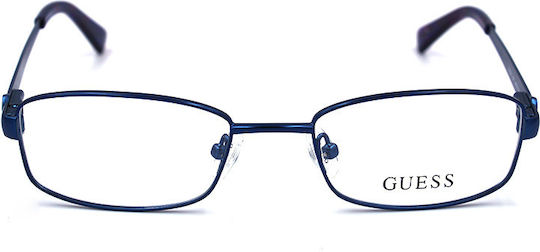 Guess Kindlich Metallisch Brillenrahmen Blau GU2524 091