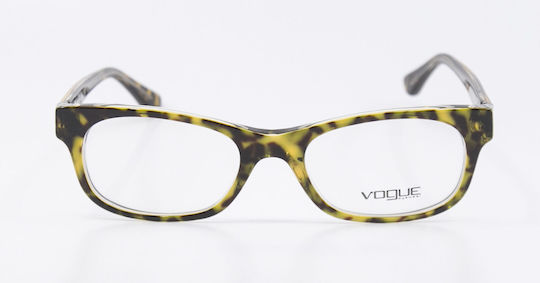 Vogue Women's Acetate Prescription Eyeglass Frame Green VO2837 1916