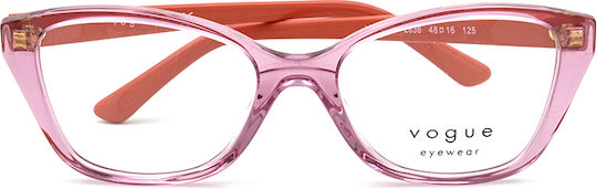 Vogue Rame Ochelari Copii Acetat Structură Scheletică Fluture Roz VY2010 2836