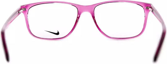 Nike Διάφανος Παιδικός Κοκκάλινος Σκελετός Γυαλιών 5019-604