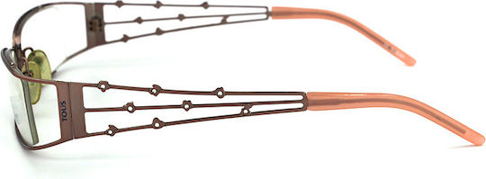 Tous Metal Eyeglass Frame Pink VTO210S 0199