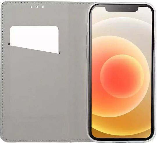 Techwave Magnet Book Plastic / Silicone Gold (Honor X8)