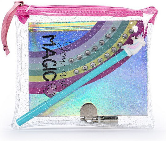 Tri-Coastal Design Magic Caiet Cu Suport Pentru Stilou Și Lacăt