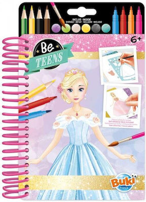 Buki Painting Draw Princess Dresses for Children 6++ Years