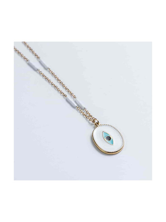 Cuoro Necklace Eye