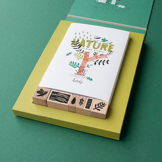 Londji Stamps Set Nature for Children 3+ years Years