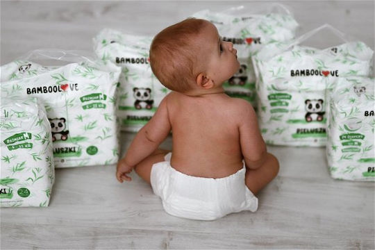 Bamboolove Klebeband-Windeln für 6-11 kgkg 24Stück