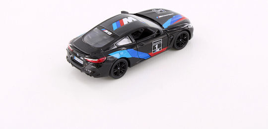 Kinsmart 1:38 Metal Racing Bmw M8 Competition Coupe Livery Edition Black Opening Doors Kt5425ra