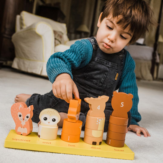 Orange Tree Toys Animal Counting Game Educational Game Knowledge made of Wood