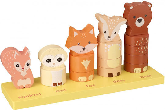 Orange Tree Toys Animal Counting Game Educational Game Knowledge made of Wood