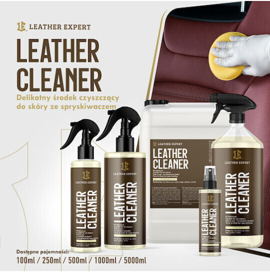 Leather Expert Schaumstoff Reinigung / Schutz für Lederteile 1l