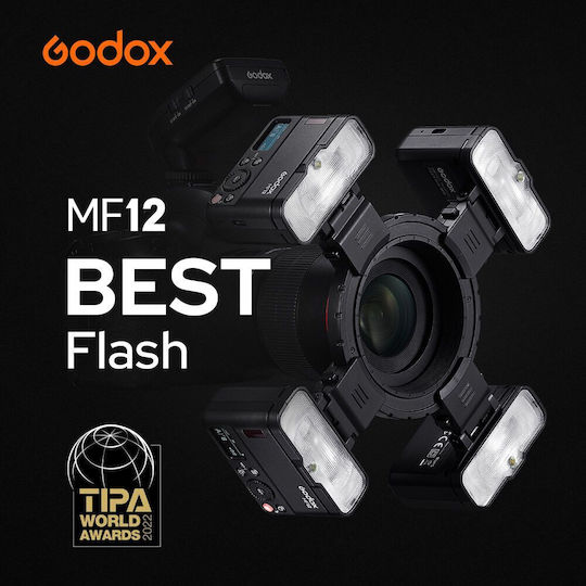 Godox MF12-DK2 Macro 2-Light Kit Dental Bracket TTL Flash Macro Ring Kit for Sony Cameras