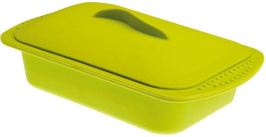 Ibili Cutie pentru Mâncare Plastic Verde 1000ml 1buc