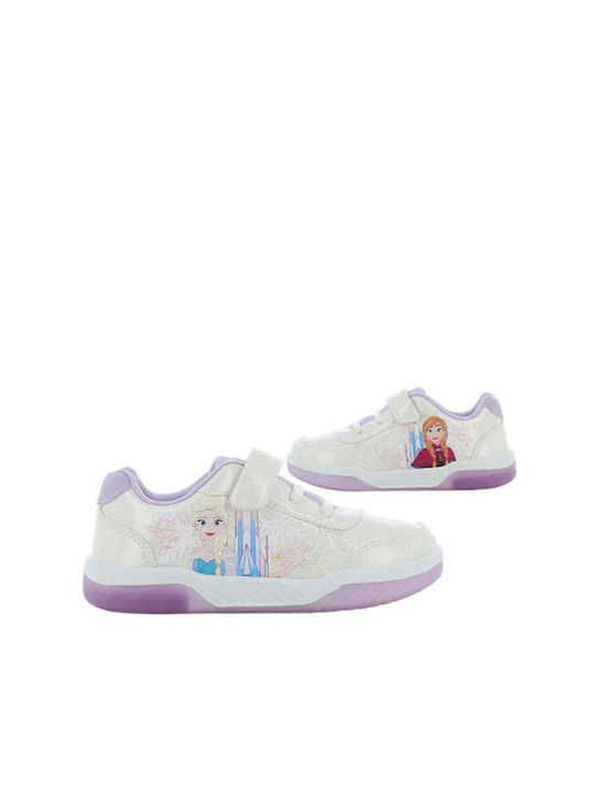 Disney Kids Sneakers with Lights White