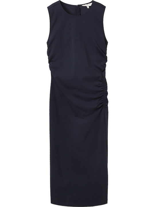 Midi Dress Navy Blue