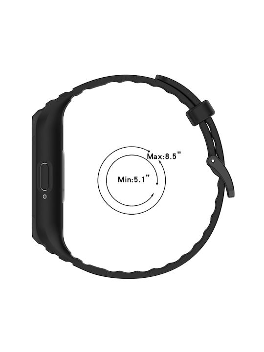 Eingebautes Armband Silikon Weiß (Galaxy Fit3)