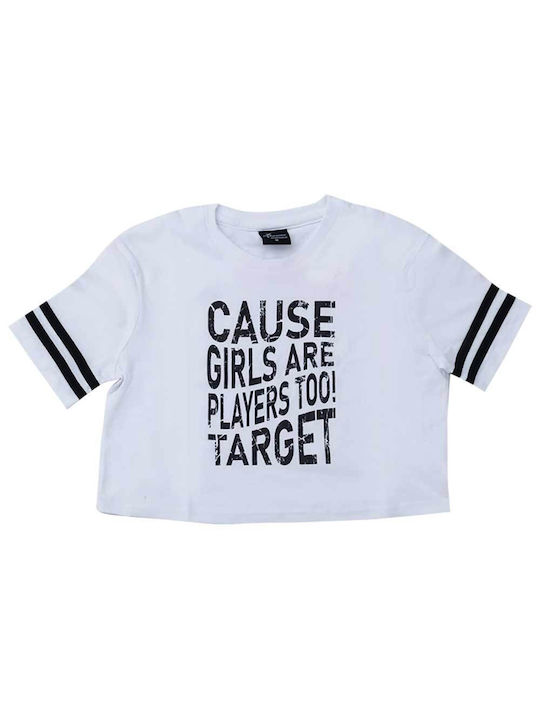 Target Kids Set with Shorts Summer 2pcs White