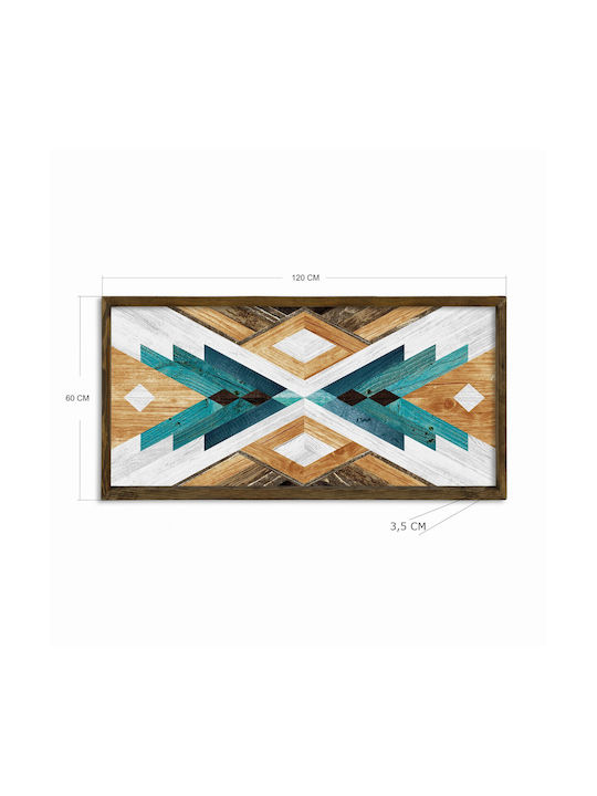 24Mall Πίνακας Ξύλινος 60x120cm