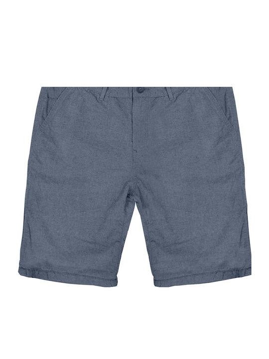 Double Men's Shorts Chino Blue